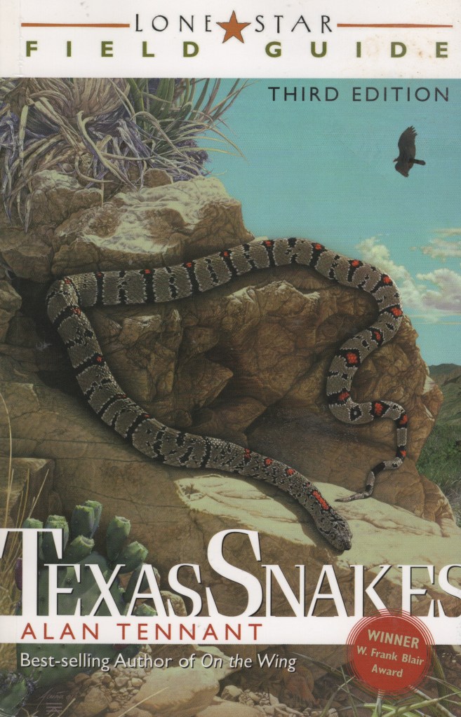 Front cover of Lone Star Field Guide to Texas Snakes by Alan Tennant | Red Touches Yellow Kill A Fellow
