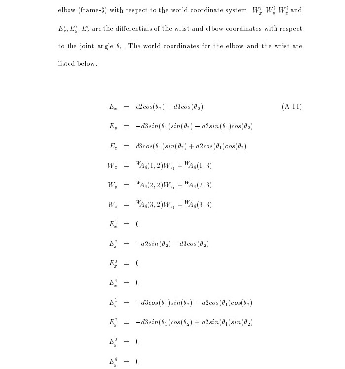 Hundreds of trigonometric expressions arranged in a 4 X 4 matrix.