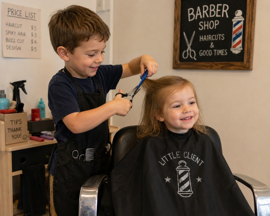 Was our son the barber who cut everyone’s hair and only those who did not cut their own hair? No because that barber can’t exist. Some sets can’t exist and you need to include that in the definition of what a set is, or in this case what kind of groups of barbers you can have.