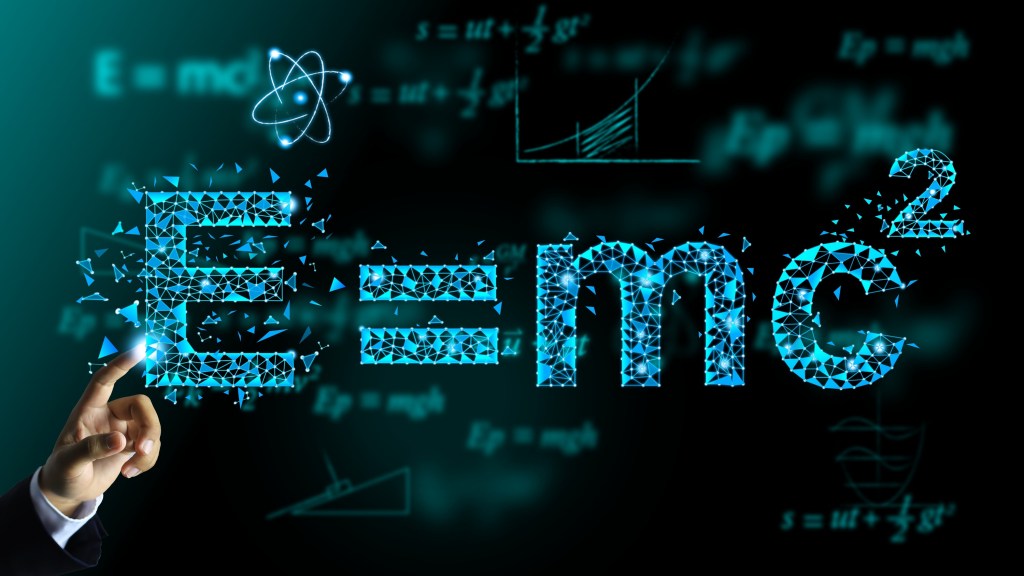 The E = mc2 formula